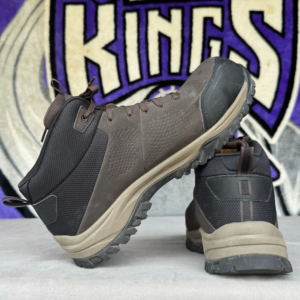 Size 11.5 - SKECHERS Work‎ Relment Comp Toe Men's Work Boots 200248W BRN Wide